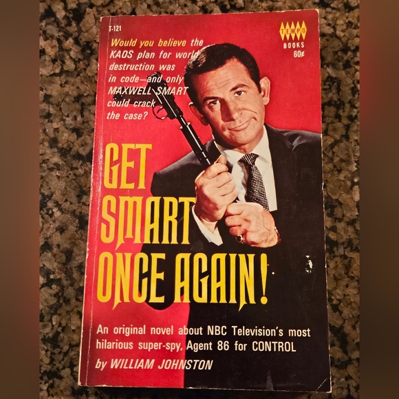 2 BOOK LOT GET SMART & GET SMART ONCE AGAIN VINTAGE PAPERBACKS 1ST & 2ND PRINT - Picture 5 of 6